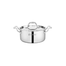 Argent Mini Triply Casserole (0.8 Ltr / 1.2 Ltr / 1.6 Ltr / 2.0 Ltr)
