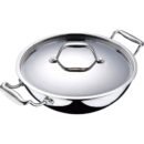 Argent Triply Kadhai with Lid  (1.5 Ltr / 2.25 Ltr / 3.5 Ltr / 3.9 Ltr / 5.8 Ltr)