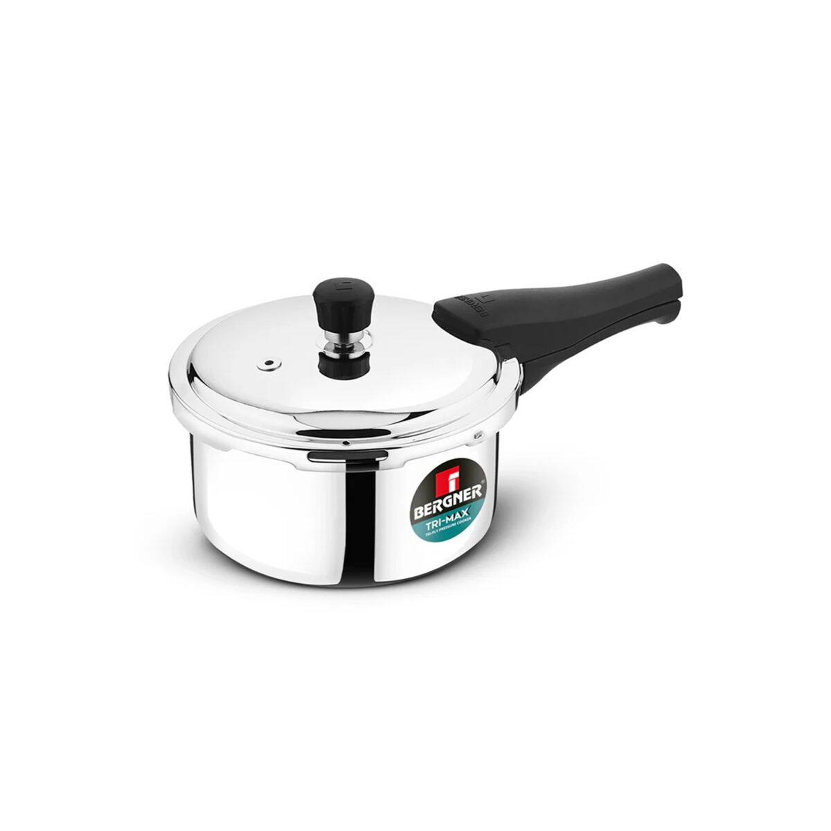 Bergner Trimax Outer Lid Stainless Steel Pressure Cooker