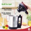 Neo Automatic Soup Maker | 1.0 Litre | 800 watt | SS Blades & SS Jug | Soup in just 20 min | 2 years Warranty | Red & Black
