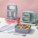 LUNCH BOX (SUS SPOON + CHOPSTICK) 48 PCS CTN - SKU 7097