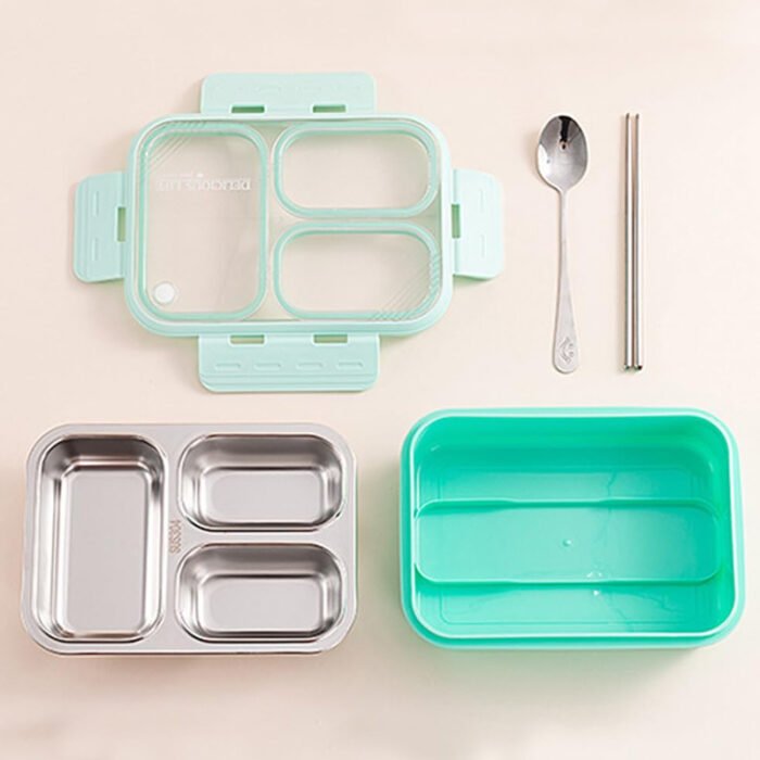 LUNCH BOX (SUS SPOON + CHOPSTICK) - SKU 7097 - Image 5