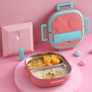 Stainless Steel Bento Lunch Box for Kids and Adults