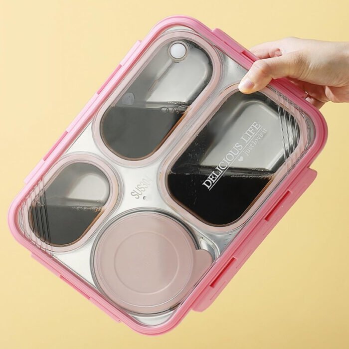 Stainless Steel Insulated Lunchbox Set - Image 3