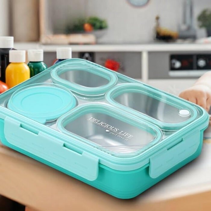 Stainless Steel Insulated Lunchbox Set - Image 5