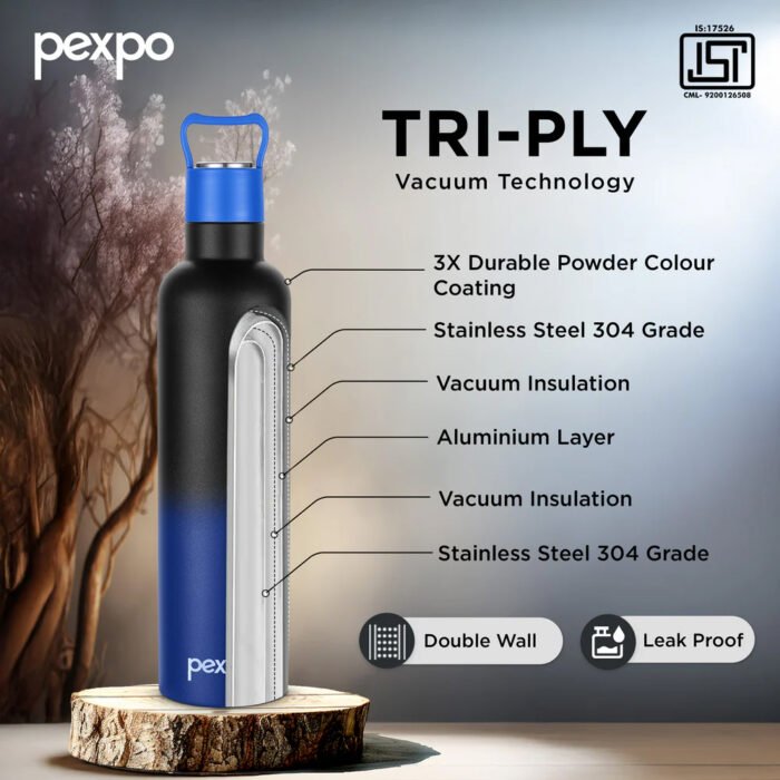 Pexpo Oscar Hot and Cold Water Bottle - Image 12