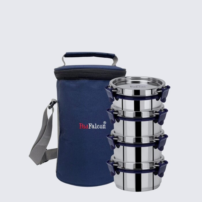 Pdd Falcon Steel Lunch Box Set