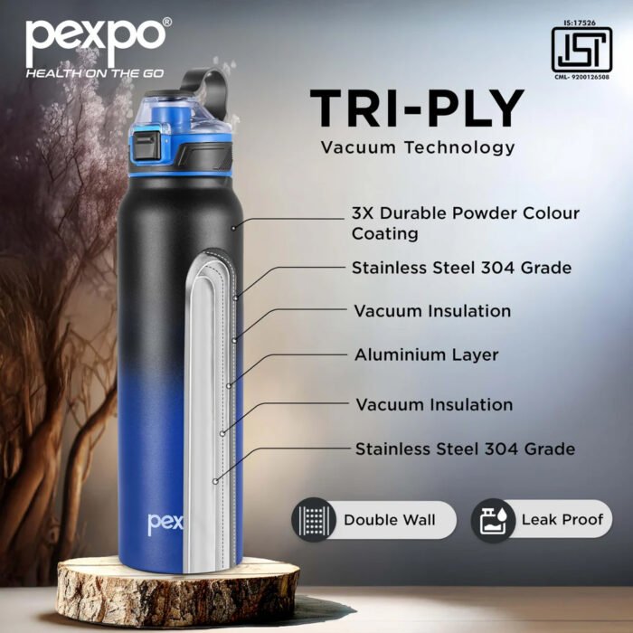 Pexpo Amaze Hot and Cold Water Bottle - Image 25