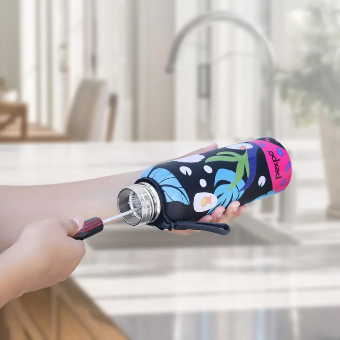 Pexpo Bravo Plant-themed Art Hot and Cold Water Bottle - Image 19