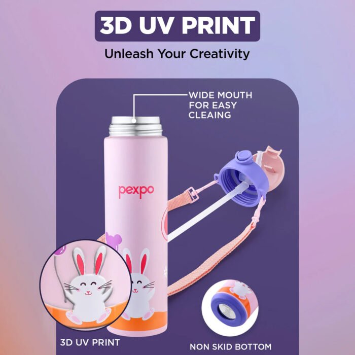 Pexpo Pixy Art Hot and Cold Water Bottle - Image 14