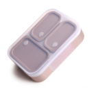 3 Compartment Stainless Steel Lunch Box Sealed Leakage Proof Lunch Box