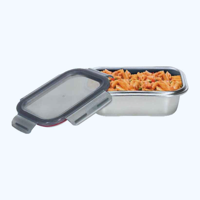 Rectangle Stainless Steel Container With PP Locking Lid - Image 7