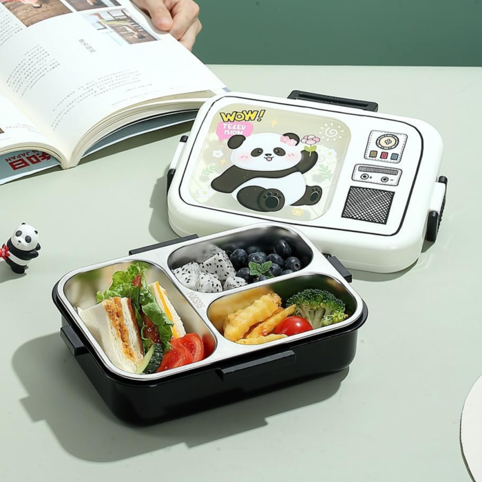 3 Part With Themed Kids Lunch Box - Image 6
