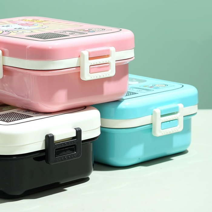 3 Part With Themed Kids Lunch Box - Image 7
