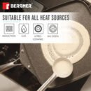 Argent Samsara Tri-Ply Stainless Steel 27cm Square Multi Tawa - Induction Bottom