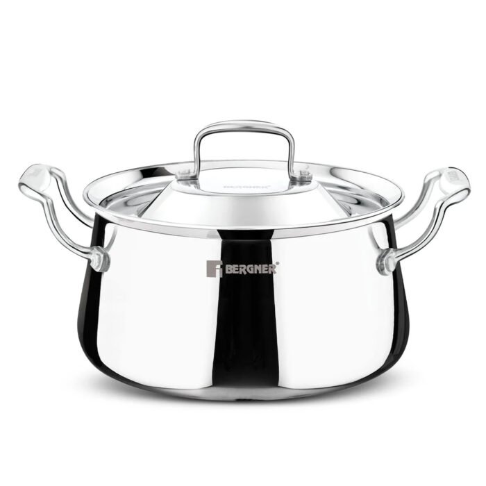 Argent Samsara Tri-Ply Stainless Steel Biryani Handi - Induction Bottom | 304 Grade | Stay-Cool Handles | 5-Year Warranty - Image 10