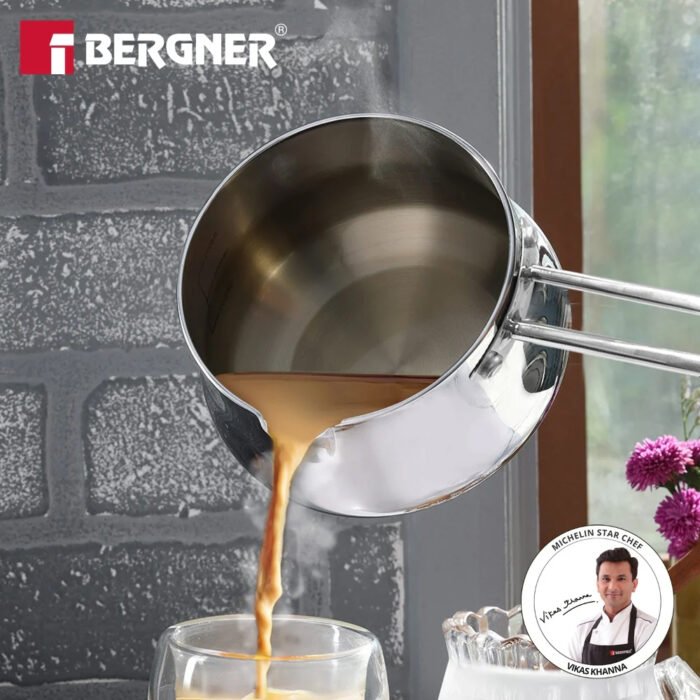 Bergner BE Essentials Tri-Ply Stainless Steel Coffee Warmer - Image 2