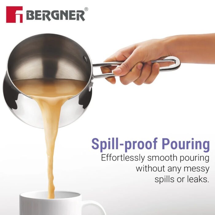 Bergner BE Essentials Tri-Ply Stainless Steel Coffee Warmer - Image 3