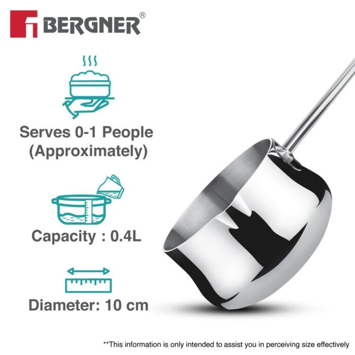 Bergner BE Essentials Tri-Ply Stainless Steel Coffee Warmer - Image 4