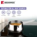 Bergner BE Essentials Tri-Ply Stainless Steel Coffee Warmer