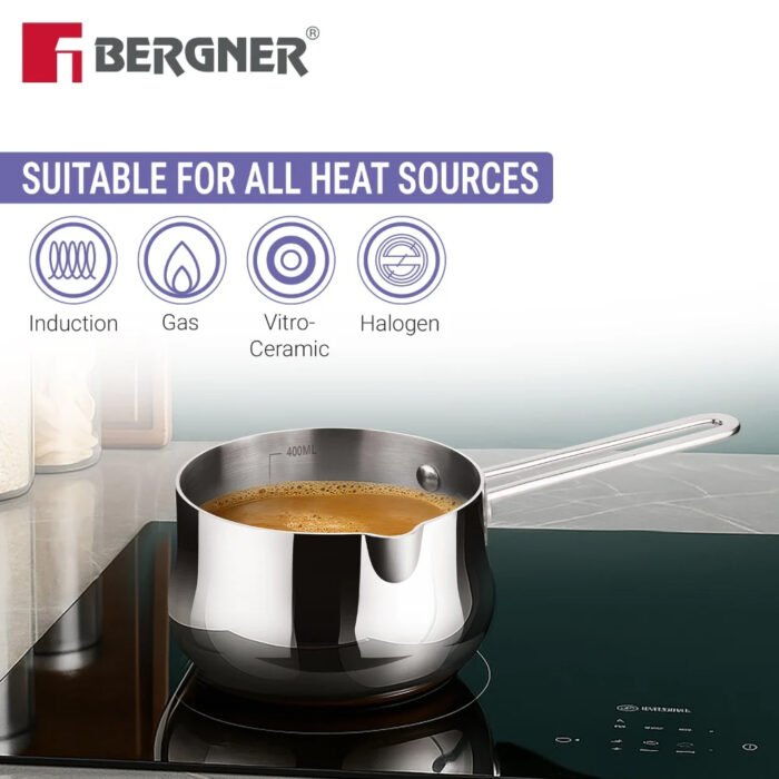 Bergner BE Essentials Tri-Ply Stainless Steel Coffee Warmer - Image 6