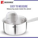 Bergner BE Essentials Tri-Ply Stainless Steel Teapan / Milk Pan - Full Induction Bottom