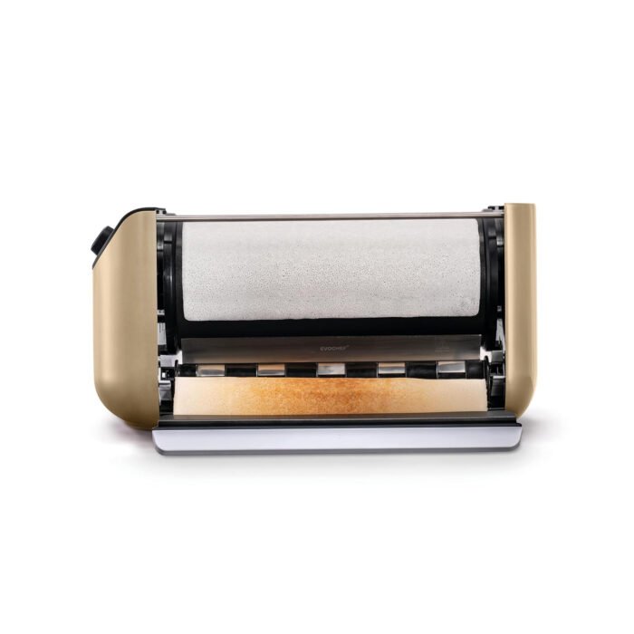 EVOCHEF EC Flip Automatic Dosa Maker - 1-Minute Dosas | 1600W Nonstick Roller | Touch Control & Thickness Adjustment | Compact Design | 1-Year Warranty - Image 5