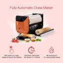 EVOCHEF EC Flip Automatic Dosa Maker - 1-Minute Dosas | 1600W Nonstick Roller | Touch Control & Thickness Adjustment | Compact Design | 1-Year Warranty
