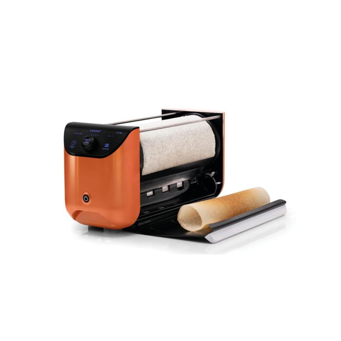 EVOCHEF EC Flip Automatic Dosa Maker - 1-Minute Dosas | 1600W Nonstick Roller | Touch Control & Thickness Adjustment | Compact Design | 1-Year Warranty - Image 10