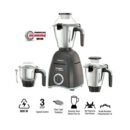 Havells Power Hunk Mixer Grinder 800W | 3 Jars | Powerful Motor, Ball Bearing, Ergonomic Handles