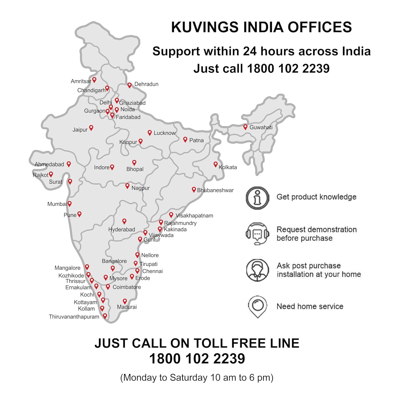 Kuvings Nutri Blender PRO - 1000W Mixer Grinder & Smoothie Maker with Dual Blade System, Stainless Steel Body - Image 11