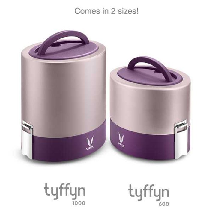 TyffynLyte Lunchbox 600ml Insulated Stainless Steel Stylish