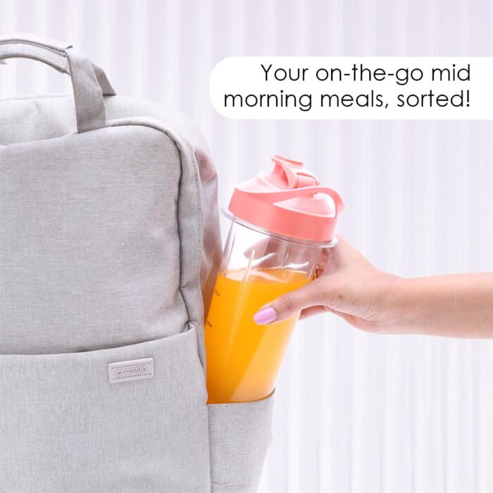 Wonderchef Magneto Blender - Portable Smoothie & Juice Maker | Magnetic Induction Tech | 60-sec Auto-Stop | 2-Year Warranty - Image 5