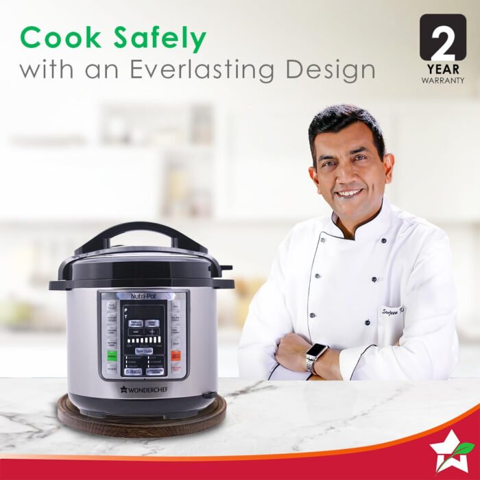 Wonderchef Nutri-Pot Electric Pressure Cooker - Image 3