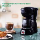 Wonderchef Onyx Brew Coffee Maker – 600ml, Borosilicate Glass Carafe, Anti-Drip System, Manual Drip Machine