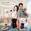 Wonderchef Onyx Brew Coffee Maker – 600ml, Borosilicate Glass Carafe, Anti-Drip System, Manual Drip Machine