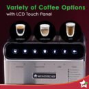 Wonderchef Regenta Automatic Coffee Maker - 20-Bar, Auto-Frother, LCD Display, Steamer & Metal Porta Filter (2-Year Warranty)