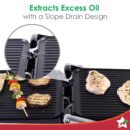 Wonderchef Sanjeev Kapoor Professional Tandoor - 1830-Watt 3-in-1 Electric Grill, Sandwich & Roast Maker with Adjustable Slope & Thermostat (Black)