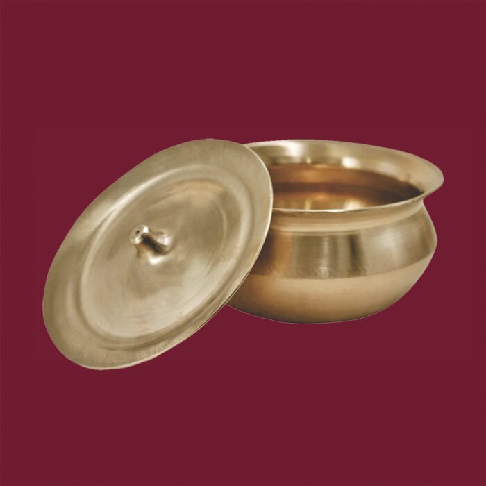 Bronze Handi with Lid