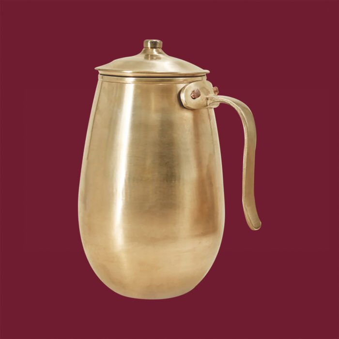 Bronze Jug with Lid - Damru | 850ml & 1500ml - Image 2
