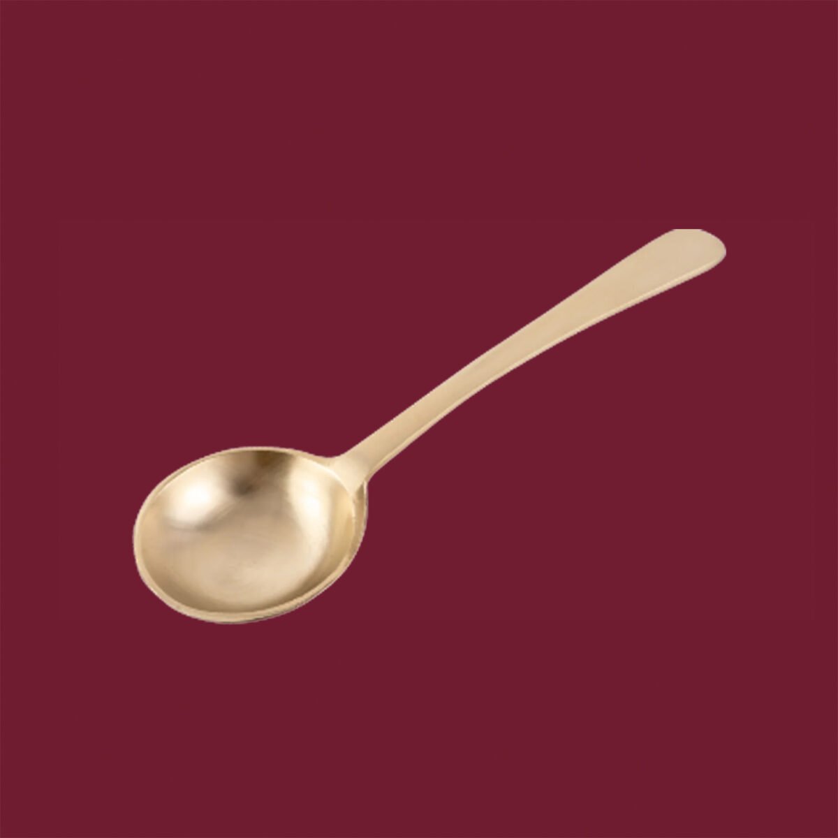 Bronze Serving Spoon - Ruby