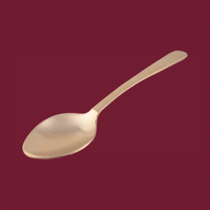 Bronze Serving Spoon - Ruby - Oval - Image 2