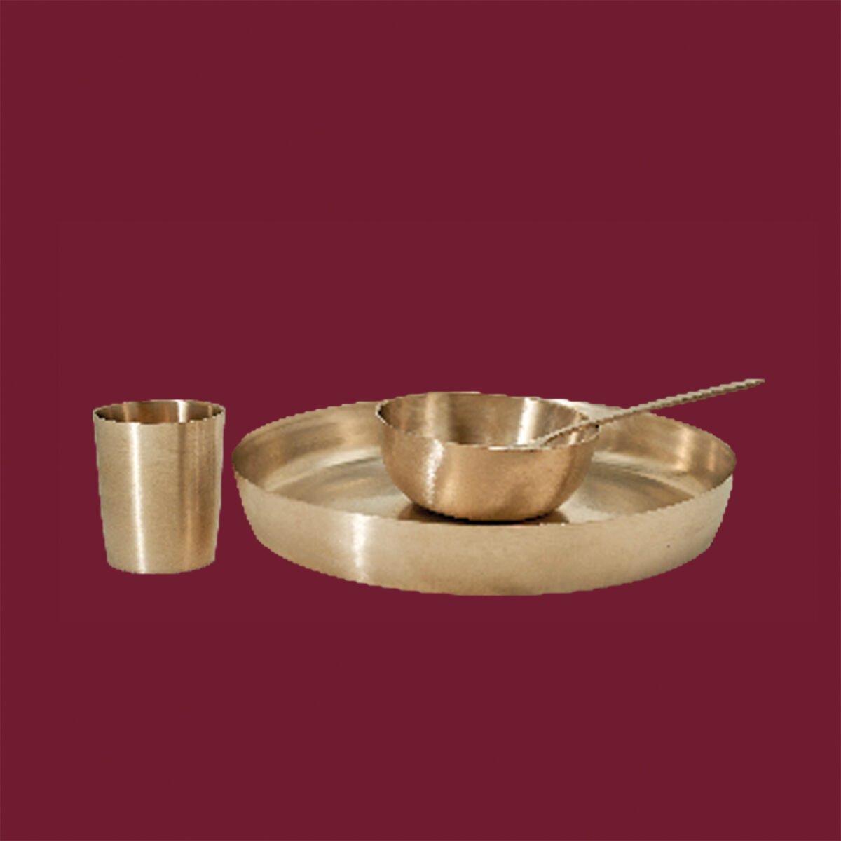 Bronze Thali Baby Set