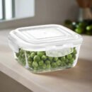 Borosil Klip N Store Square Glass Container