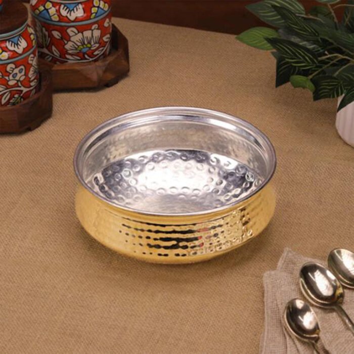 Brass Lagan with Kalai – Traditional Cookware for Dum Biryani & Slow Cooking - Image 7