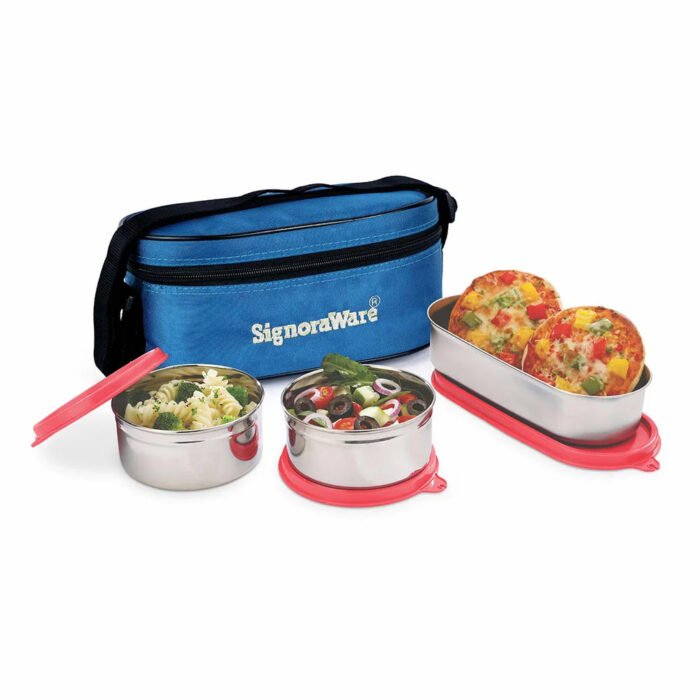 Signoraware Double Decker Special Steel Lunch Box