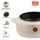 Jaypee Cook Smart Electric Casserole, 1.5L