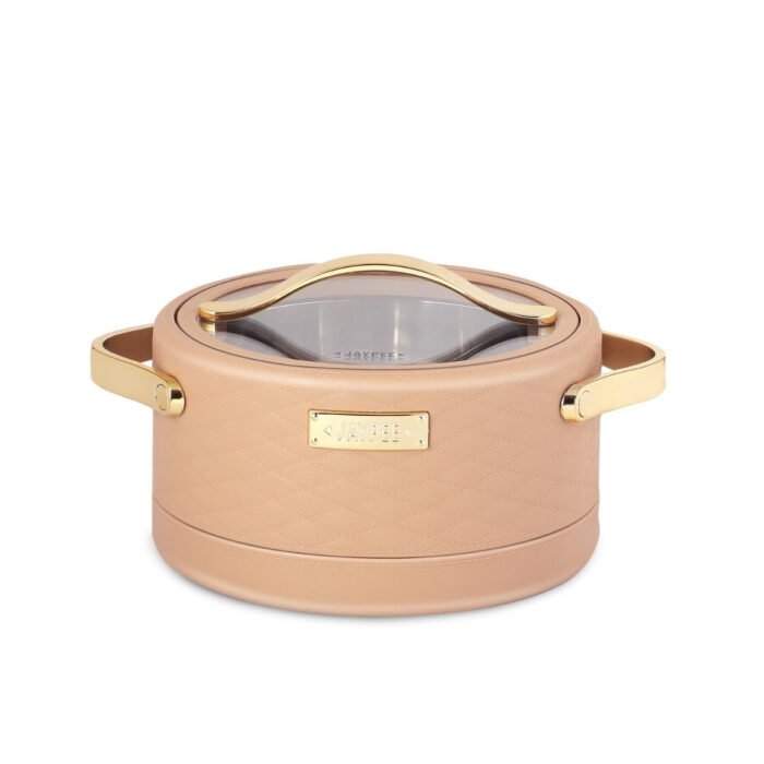 Jaypee Luxura Klass Casserole 3 Piece Set | Insulated Stainless Steel Serveware with Toughened Glass Lockable Lids | Keep Food Hot & Fresh - Image 5