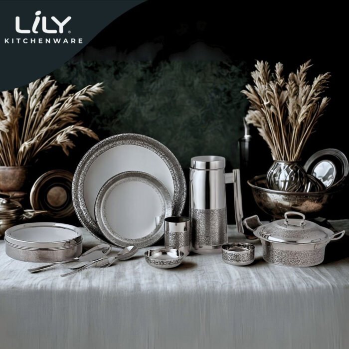 Lily Dinner Set - 63 Pcs