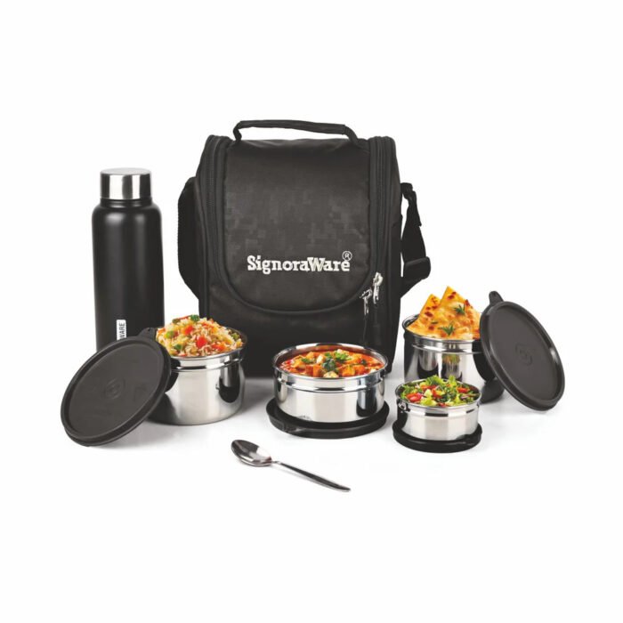Signoraware Premium Steel Lunch Box - Image 2